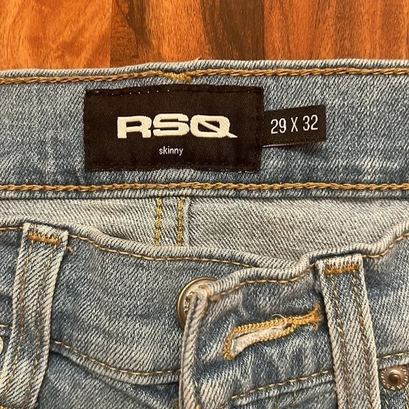 RAQ Jeans - Mens - Skinny- Like New - Light Blue - 29x32 - Picture 2 of 3